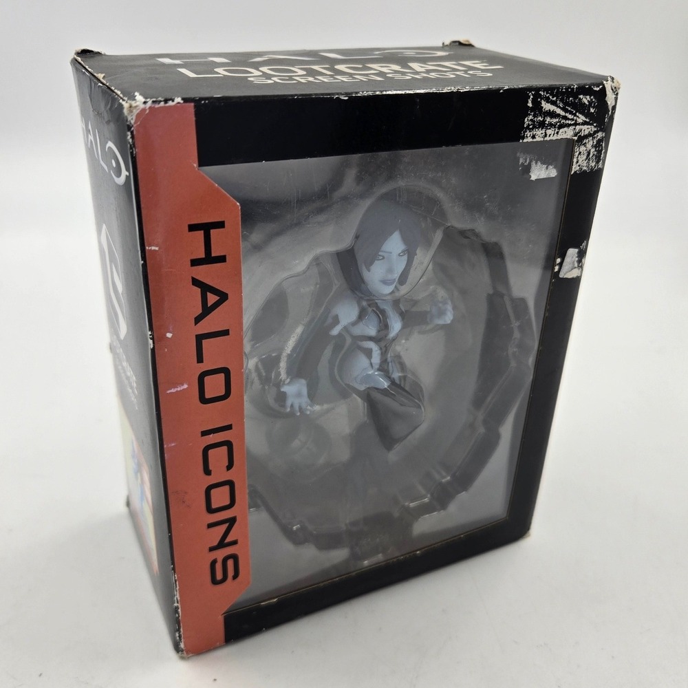 SEALED IN BOX Halo Icons Cortana Figurine 2017 Legendary Loot Crate Series 2